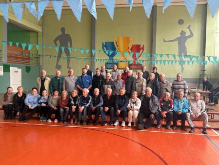 13.05.2025 в спортивном зале ФОКа г.Солигорска прошли спортивные мероприятия среди членов ПО ветеранов физической культуры и спорта Солигорского района, посвященные Дню работников физической культуры и спорта.
